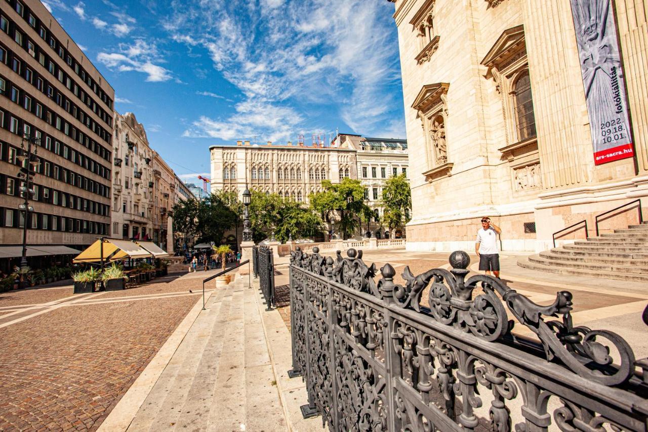 Basilica -Quiet, Privat, Balcony, The Best Area Budapest Bagian luar foto